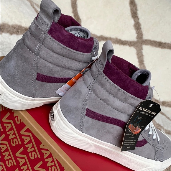 • VANS SK-8-HI MTE FROST GRAY/PRUNE WMNS - Picture 7 of 16